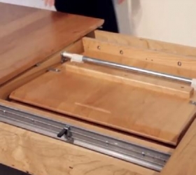 THANH PÁT XOAY INOX DÀI 800MM CHO BÀN MỞ RỘNG